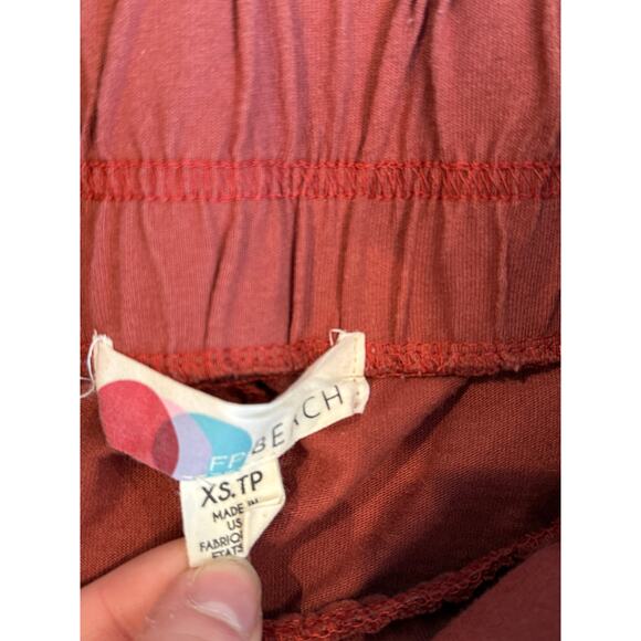 (XS) $108 FP Beach Free People Parker Set Burnt Henna - Picture 9 of 10